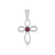 Pendentif en argent et Rubellite