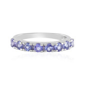 Bague en argent et Tanzanite