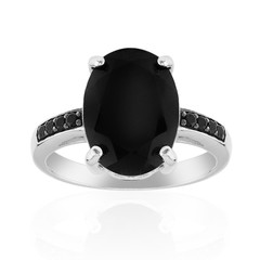 Bague en argent et Onyx noir