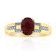 Bague en or et Rubis de Birmanie