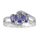 Bague en argent et Tanzanite