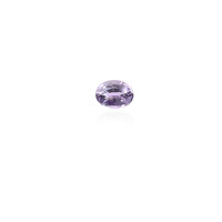  Saphir pourpre de Ceylan non chauffé 0,152 ct (gemme et boîte de collection)