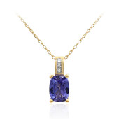 Collier en or et Tanzanite AAA (CIRARI)