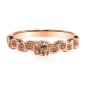 Bague en or et Diamant rose de France VS1 d'Argyle (Annette)