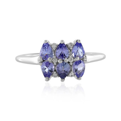 Bague en argent et Tanzanite