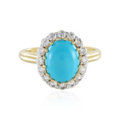 Bague en argent et Turquoise Sleeping Beauty