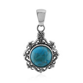 Pendentif en argent et Turquoise bleue de Mohavie (Art of Nature)