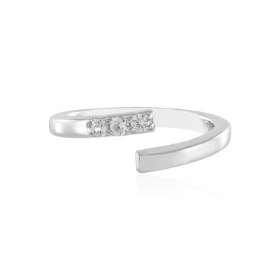 Bague en argent et Zircon