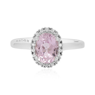 Bague en argent et Kunzite