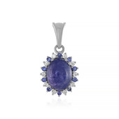 Pendentif en argent et Tanzanite