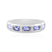 Bague en argent et Tanzanite