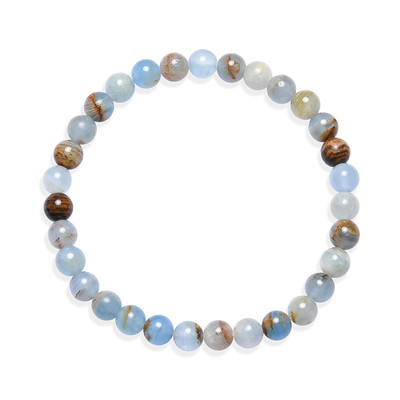 Bracelet et Aragonite bleue