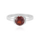 Bague en argent et Grenat Hessonite