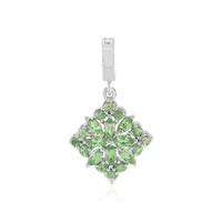 Pendentif en argent et Grenat Tsavorite