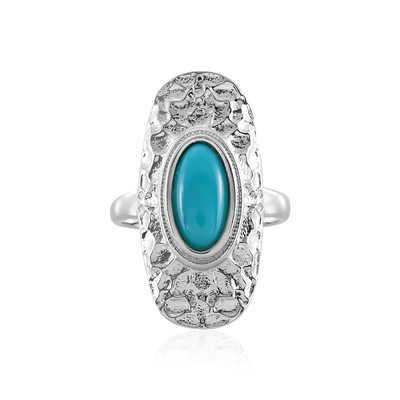 Bague en argent et Turquoise Fox (Faszination Türkis)