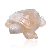 Figurine et Agate fleur de cerisier