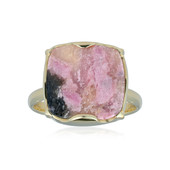 Bague en argent et Rhodonite Sulavesi (Bali Barong)