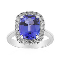 Bague en or et Tanzanite AAA (CIRARI)