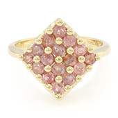 Bague en or et Saphir Padparadscha non chauffé (AMAYANI)