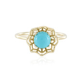 Bague en or et Turquoise Sleeping Beauty (Ornaments by de Melo)