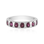 Bague en argent et Grenat Rhodolite