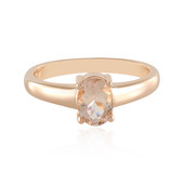 Bague en argent et Morganite