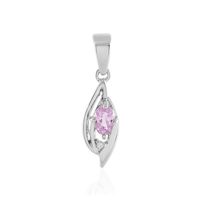 Pendentif en argent et Kunzite