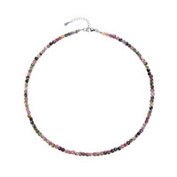 Collier en argent et Tourmaline