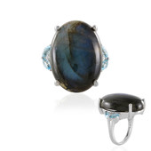 Bague en argent et Labradorite