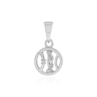 Pendentif en argent et Diamant I2 (I)