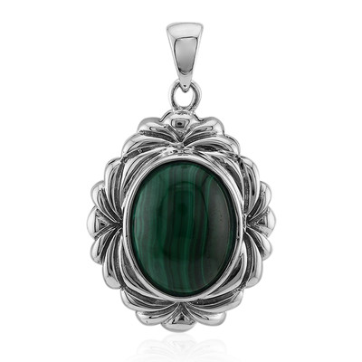 Pendentif en argent et Malachite (Art of Nature)