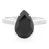 Bague en argent et Onyx noir