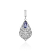 Pendentif en argent et Tanzanite non chauffée