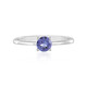 Bague en platine et Tanzanite AAA