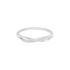 Bague en argent et Diamant I2 (I)