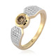 Bague en or et Diamant champagne I2 (de Melo)