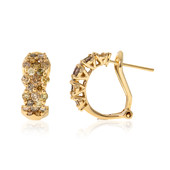 Boucles d'oreilles en or et Diamant fancy SI2 (CIRARI)