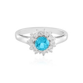 Bague en argent et Topaze Paraiba