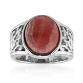 Bague en argent et Rhodochrosite (Art of Nature)