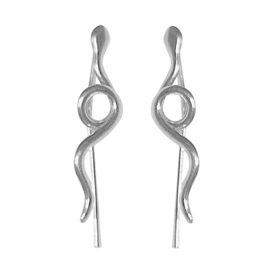 Boucles d'oreilles en argent (Joias do Paraíso)