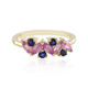 Bague en or et Saphir rose de Ceylan (Adela Gold)