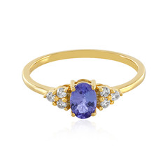 Bague en argent et Tanzanite