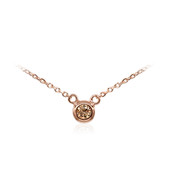 Collier en or et Diamant rose de France VS1 d'Argyle (Annette)