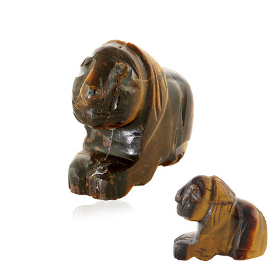 Figurine et Œil de Tigre