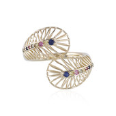 Bague en or et Saphir bleu (Ornaments by de Melo)