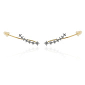 Boucles d'oreilles en or et Diamant SI1 (G) (Annette)