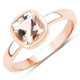 Bague en or et Morganite