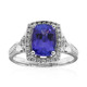 Bague en or et Tanzanite AAA (CIRARI)