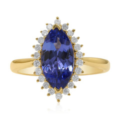 Bague en or et Tanzanite AAA (CIRARI)