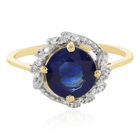 Bague en or et Kyanite du Népal (Odyssey by Hannah)